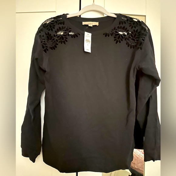 LOFT Tops - LOFT black long sleeve shirt